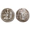 SASANIAN: Shahpur II (309-379), AR Drachm (3.57g), NM, ND. Very fine.