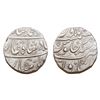 Image 1 : MUGHAL: Muhammad Shah (1719-1748), AR Rupee (11.44g), Itawa, RY 3. Attractive strike, extremely fine