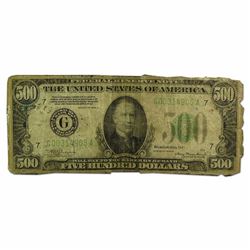 1934/1934-A $500 FRN Good