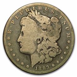 1893-CC Morgan Dollar