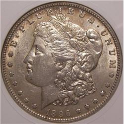 1896-P $1 Morgan Silver Dollar, MS-63 VAM-28 Mint Error