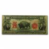 1901 $10 United States Note Bison VG