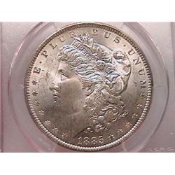 1885-O Morgan Dollar Ch MS64 PCGS