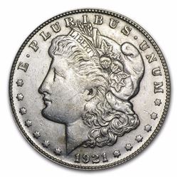 1921-S Morgan Dollar AU