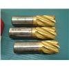 Image 2 : Tin Coated 6FL End Mills, 1" x 1-1/8" x 2" x 4"