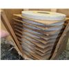 Image 2 : Unused Norton 10" x 3/4" x 3" Grinding Wheels, 32A46-J5VBE