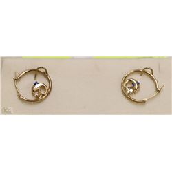 #14-10KT GOLD CUBIC ZIRCONIA