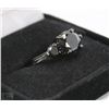 Image 1 : NEW LADIES RING BLACK ON BLACK