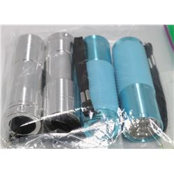 BAG OF 4 NEW BATTERY OPERATED LED FLASHLIGHTS