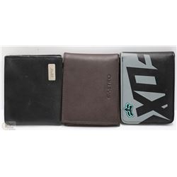 3 MENS WALLETS