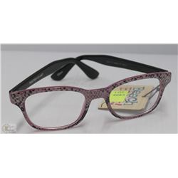 FOSTER GRANT SNAKE DESIGNED FRAMED GLASSES