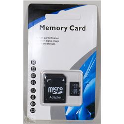 NEW 32GB MICRO SD CARD WITH ADAPTOR