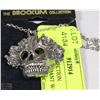 Image 1 : BROCKUM COLLECTION SKULL+ROSES PENDANT W/CHAIN