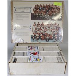 3000+ ASSORTED HOCKEY CARDS AND COLLECTOR PICTURE