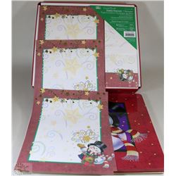 NEW HOLIDAY STATIONERY W/FOIL ACCENTS