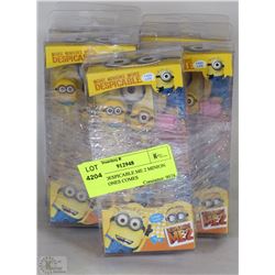 PK OF 5 DESPICABLE ME 2 MINION HEADPHONES COMES
