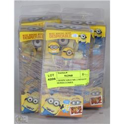 PK OF 5 DESPICABLE ME 2 MINION HEADPHONES COMES