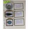 Image 1 : COLLECTION OF 3 MINERAL /GEMSTONES FOOLS' GOLD