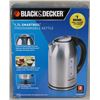 Image 1 : BLACK AND DECKER PROGRAMMABLE STAINLESS KETTLE