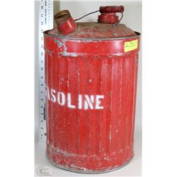 VINTAGE METAL GASOLINE CAN