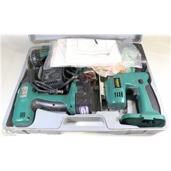 18V TOOL KIT INCL JIGSAW, DRILL,FLASHLIGHT, SANDER