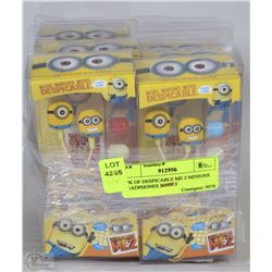 6PK OF DESPICABLE ME 2 MINIONS HEADPHONES WITH 3