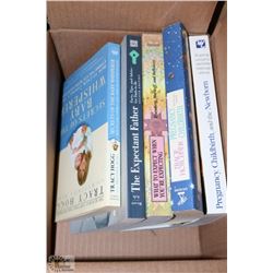 BOX OF PREGNANCY BOOKS