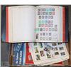 Image 1 : FLAT OF VINTAGE COLLECTIBLE STAMP BOOKS FROM