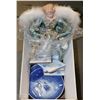 Image 1 : BOX WITH A NEW ANGEL TREE TOPPER, NEW PLATES, NEW