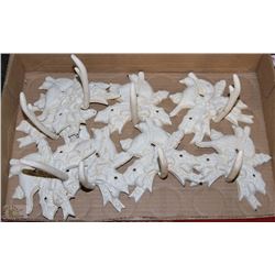 ALL NEW METAL DECORATIVE BIRD COAT HOOKS