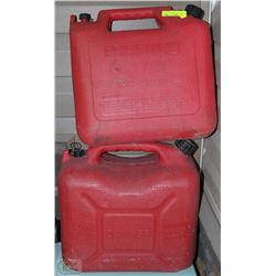 2 LARGE JERRY GAS CANS