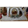 Image 1 : HEAVY CHRISTMAS JOY SIGN 21"X11"HIGH