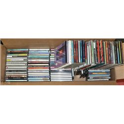 BOX OF 115  ASSORTED CD'S