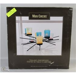NEW "MAY COCOS" TEA LIGHT CENTERPIECE CANDLEHOLDER