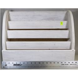 SOLID PINE WOOD  4-TIER DISPLAY RACK FOR