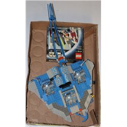 STAR WARS LEGO NABOO CRUISER + JEDI DEFENSE IN BOX