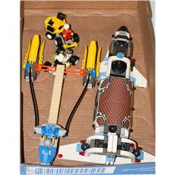 STAR WARS ANICAN SKYWALKER POD RACER+SPACE SHUTTLE