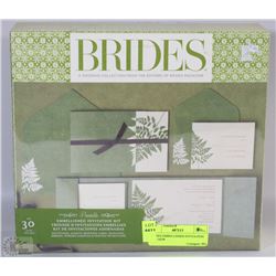 BRIDES EMBELLISHED INVITATION KIT - NEW
