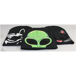 3 PACK "GLOW IN THE DARK" TOQUES