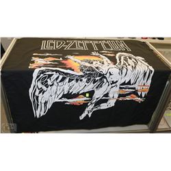 VINTAGE LED ZEPLEN FABRIC WALL HANGING