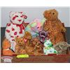 Image 1 : FLAT OF TY BEANIE BABIES