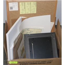 LARGE BOX OF SCHOOLSUPPLIES INCL CORK BOARD NEW