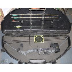 BROWNING COMPOUND BOW WITH ARROWS IN HARD CASE