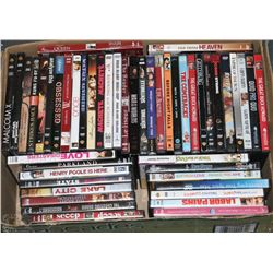 BOX OF 20+ DVDS