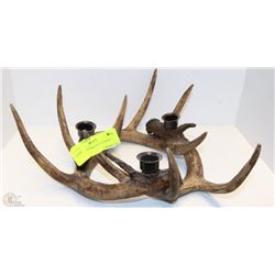 ANTLER CENTER PIECE CANDLE HOLDER