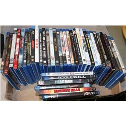 BOX OF 20+ BLUERAY