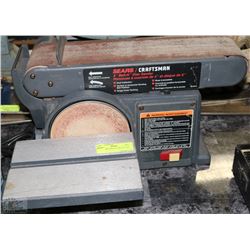 SEARS CRAFTSMAN 4" BELT 6" DISC SANDER