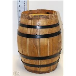 VINTAGE LIQUOR WOOD DRUM BARREL