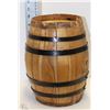 Image 1 : VINTAGE LIQUOR WOOD DRUM BARREL