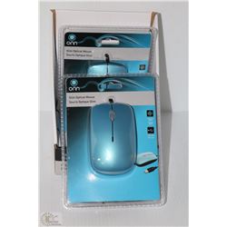 CASE OF 2 ONN WIRED OPTICAL MICE